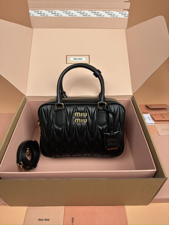 Miu Miu Arcadie Medium Bowling Bag 5BB124