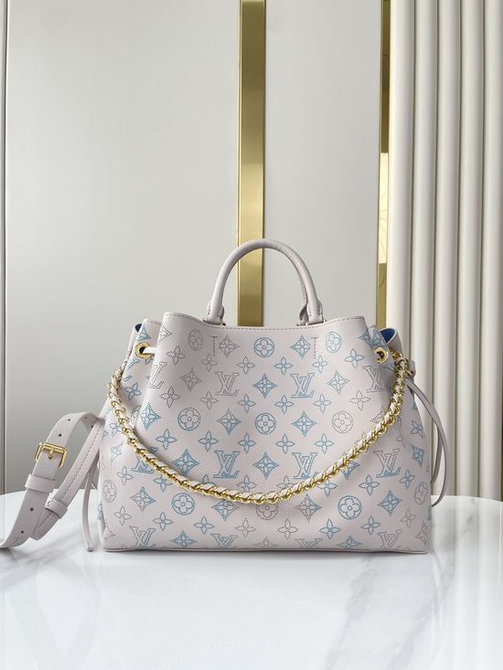 Louis Vuitton BELLA TOTE Hollowed Leather Shopping Bag M12127