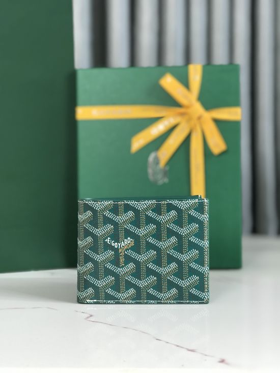 Goyard Premium 8-Card Wallet with Compact Size 020603