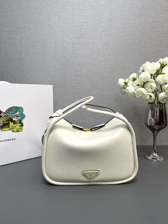 Prada Bowling Cowhide Top Handle Bag 1BA451