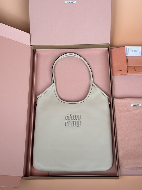 Miu Miu IVY Leather Tote Bag 5BG231