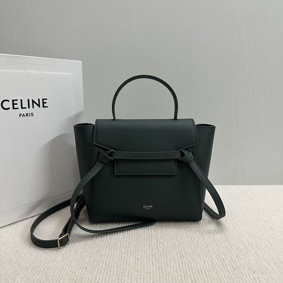 Celine Belt Nano Grained Leather Bag 189003