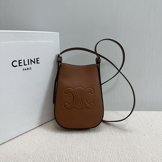 Celine Grained Calfskin Phone Bag 10M753