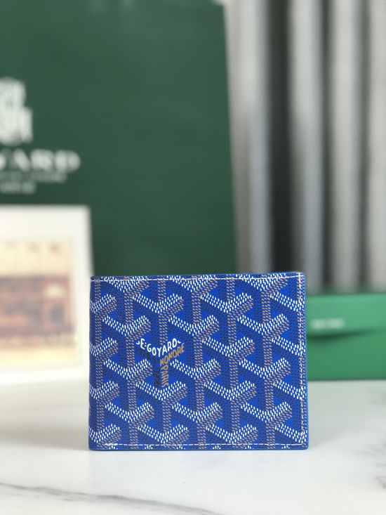 Goyard Classic 8-Card Slot Wallet with Cash Compartment 020603