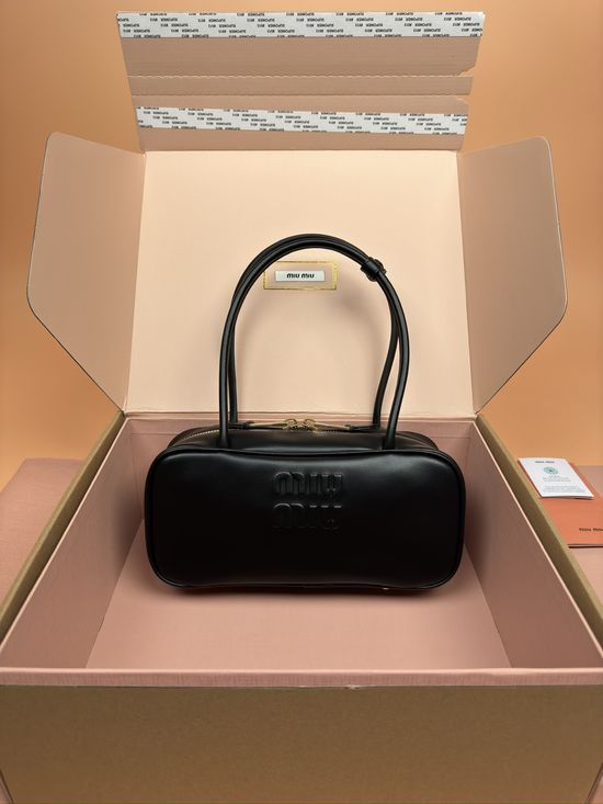 Miu Miu Calfskin Beau Top Handle Bag 5BB173