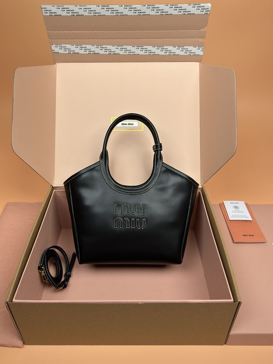 Miu Miu IVY Leather Tote Bag 5BG288