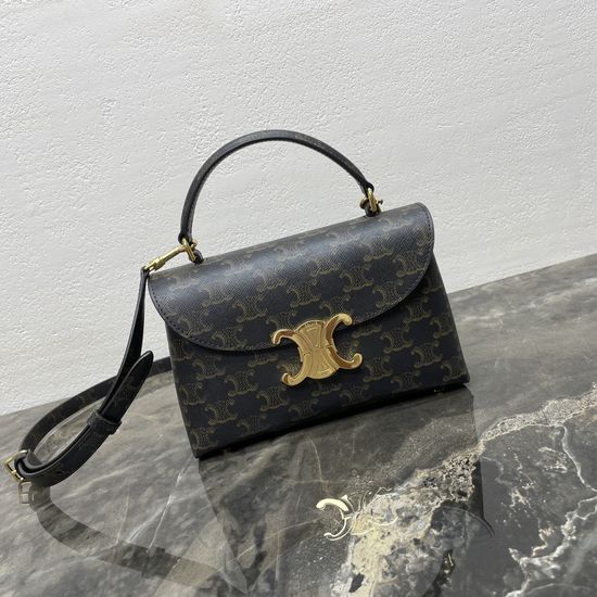 Celine TEEN NINO Top Layer Cowhide Handbag 118113