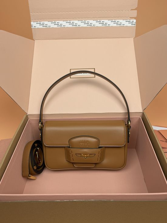 Miu Miu Penny Cowhide Handbag 5BD270