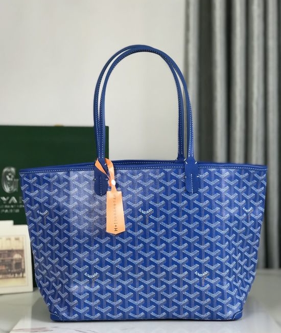 Goyard Artois PM Canvas Leather Tote Bag 020191