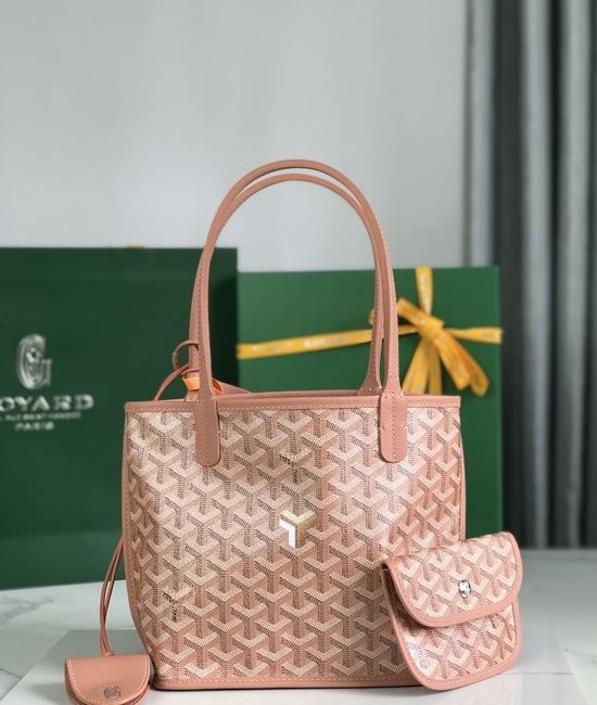 Goyard Anjou Mini Metal Limited Pearl Pink 020660