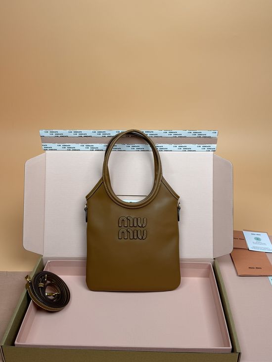 Miu Miu IVY Leather Mini Tote Bag 5BG281_231