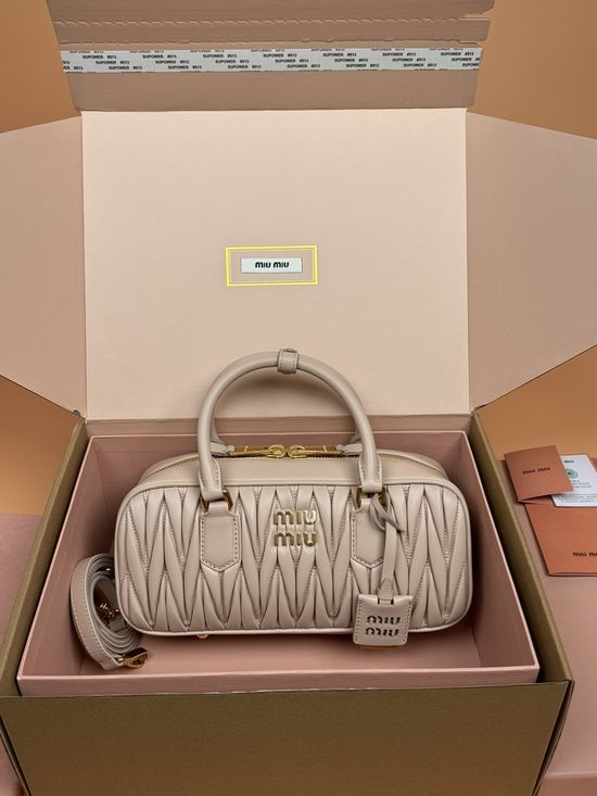 Miu Miu Arcadie Matelasse Handbag 5BB148