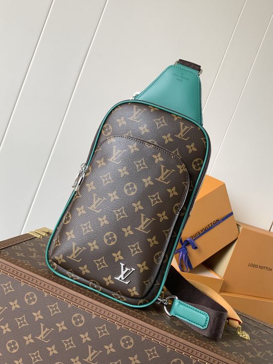 Louis Vuitton Avenue Series Damier Graphite Shoulder Bag M12734