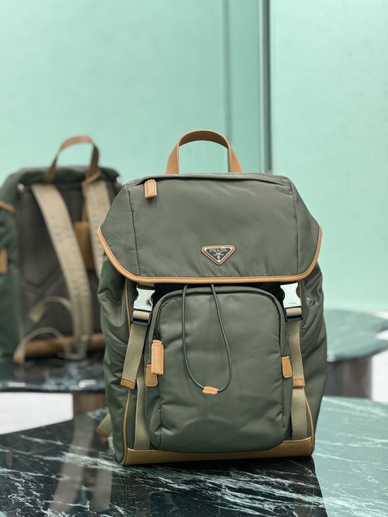 Prada Parachute Backpack with Hardware 2VZ135