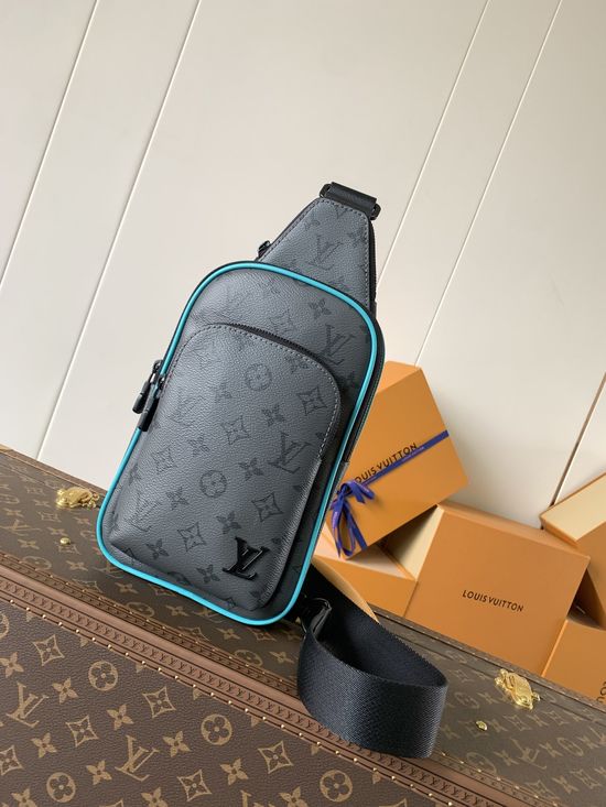 Louis Vuitton Avenue Small Shoulder Bag Monogram Eclipse M11703