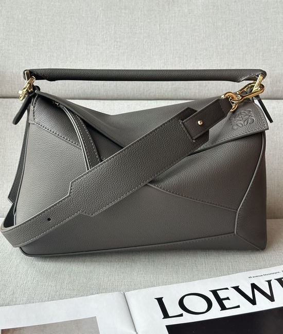 Loewe Puzzle Medium Grain Leather Handbag 3002b