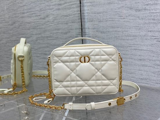 Christian Dior Caro Chain Leather Handbag 5140/9039