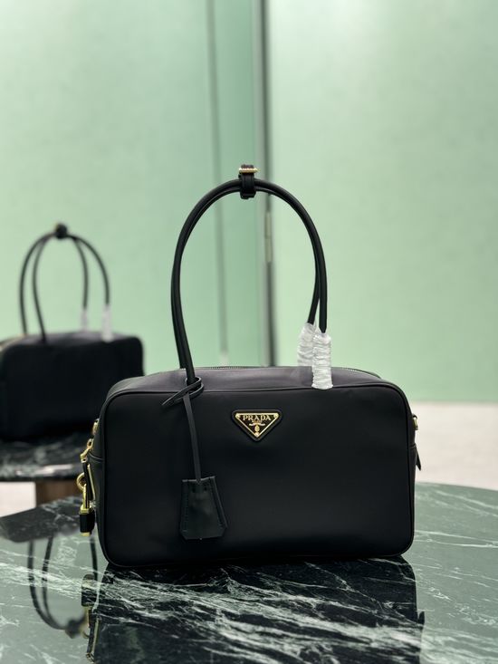 Prada Tessuto Tocker Medium Lock Bag 1BB132