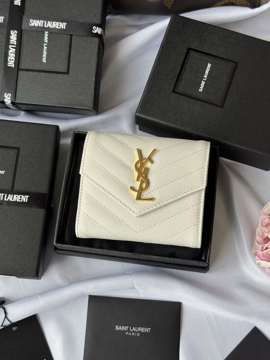 Yves Saint Laurent SLP Trifold Wallet 403943