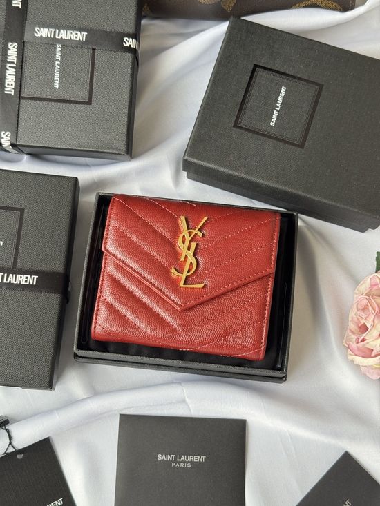 Yves Saint Laurent SLP Trifold Wallet 403943
