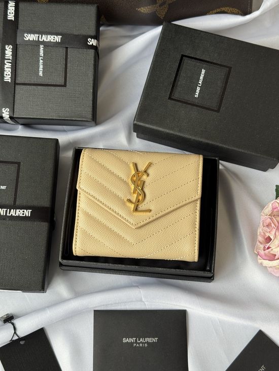 Yves Saint Laurent SLP Trifold Wallet 403943