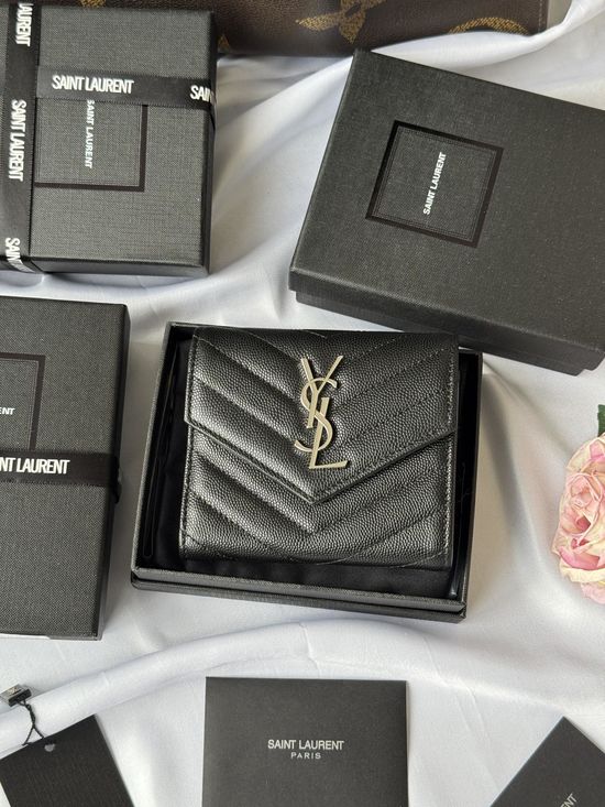 Yves Saint Laurent SLP Trifold Wallet 403943