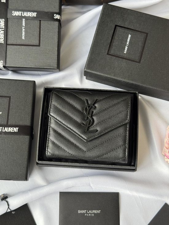 Yves Saint Laurent SLP Trifold Wallet 403943