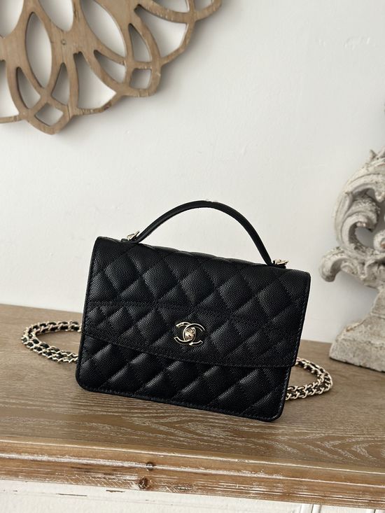 Chanel Hidden Backpack Chain Convertible Shopping Bag 66004