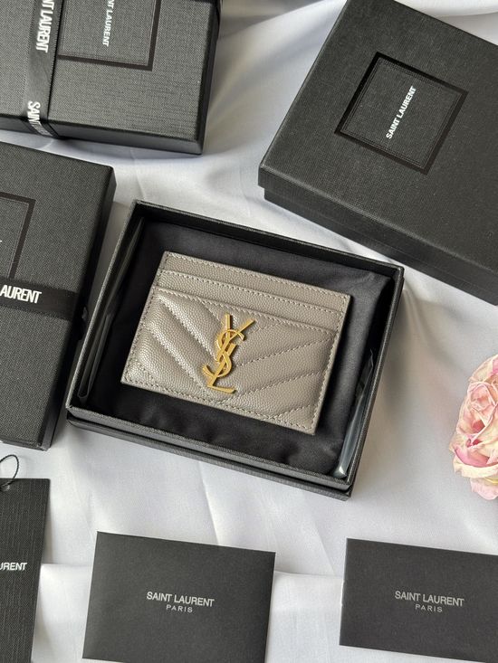 Yves Saint Laurent Monogram Card Holder 423291