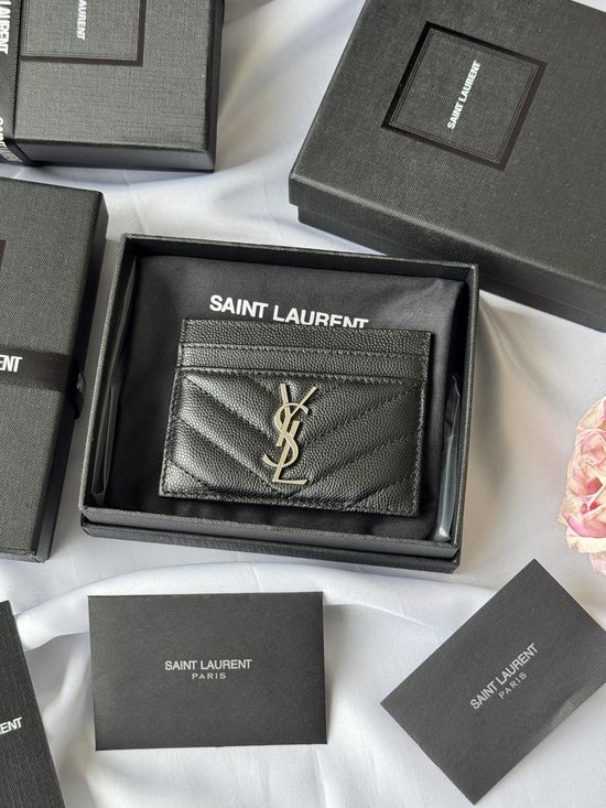 Yves Saint Laurent Monogram Card Holder 423291