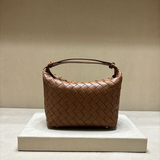 Bottega Veneta Intrecciato Lambskin Lunch Box Bag 3002
