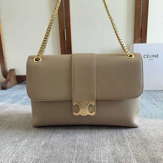 Celine VICTOIRE Grain Leather Shoulder Bag 118222