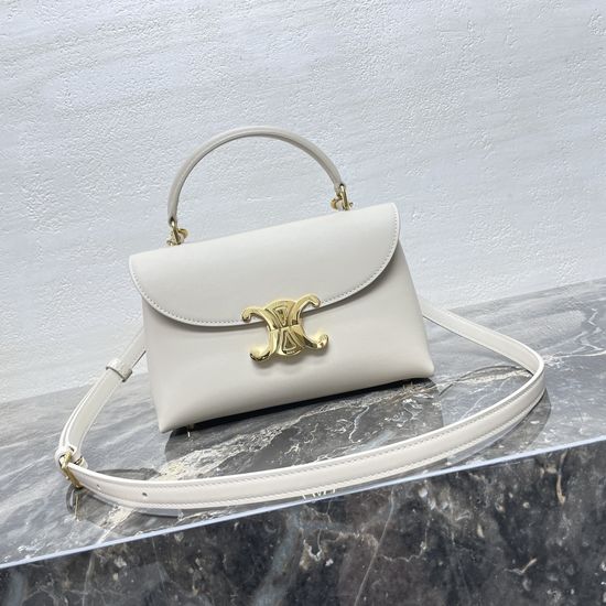 Celine TEEN NINO Smooth Glossy Leather Handbag 118113