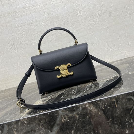 Celine TEEN NINO Smooth Glossy Leather Handbag 118113