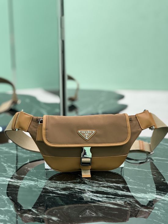 Prada Nylon Adjustable Strap Crossbody Bag 2VH176