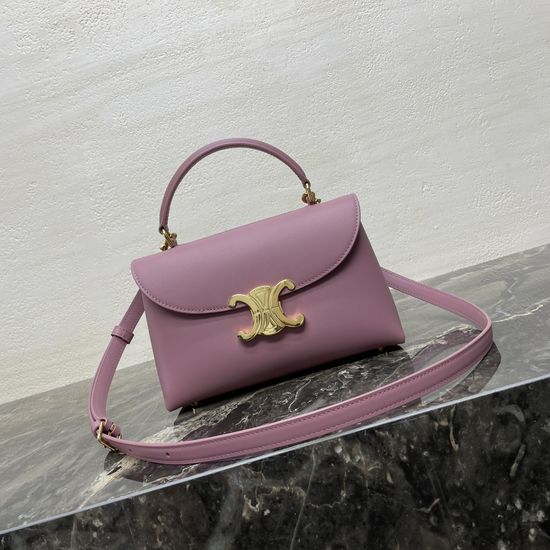 Celine TEEN NINO Smooth Glossy Leather Handbag 118113