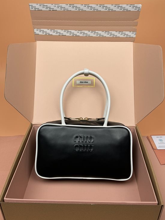 Miu Miu Beau Colorblock Leather Handbag 5BB172
