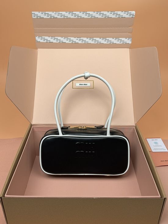 Miu Miu Beau Colorblock Leather Handbag 5BB173