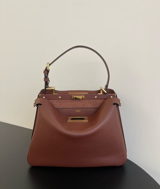 Fendi Peekaboo Soft Calfskin Handbag 8022