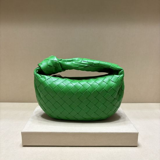 Bottega Veneta Woven Knotted Hobo Lambskin Bag 5300
