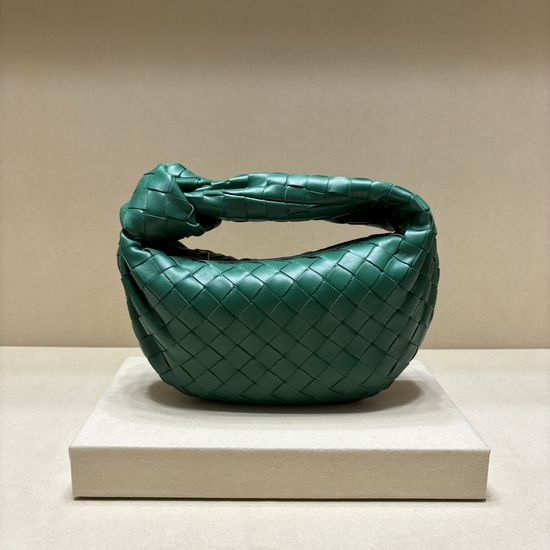 Bottega Veneta Woven Knotted Hobo Lambskin Bag 5299