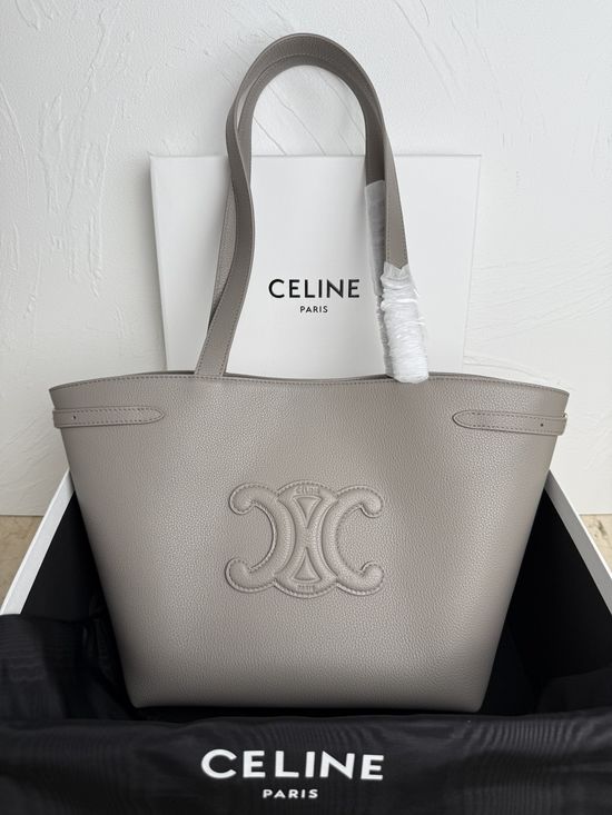 Celine Tote Bag Grained Calfskin Small 118233