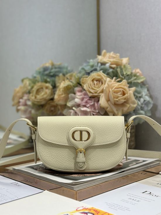 Christian Dior New Bobby Small White Handbag 9335