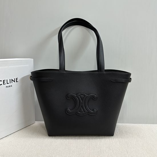 Celine CABAS ANAIS Grained Leather Small Tote Bag 118233