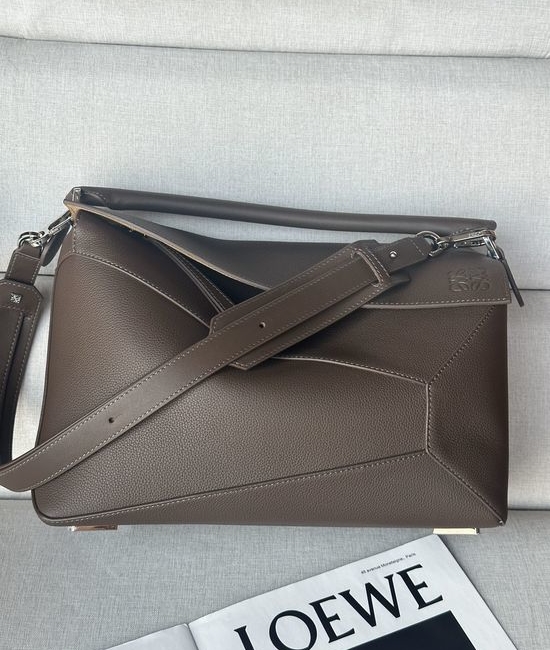 Loewe Puzzle Glossy Leather Handbag 8503