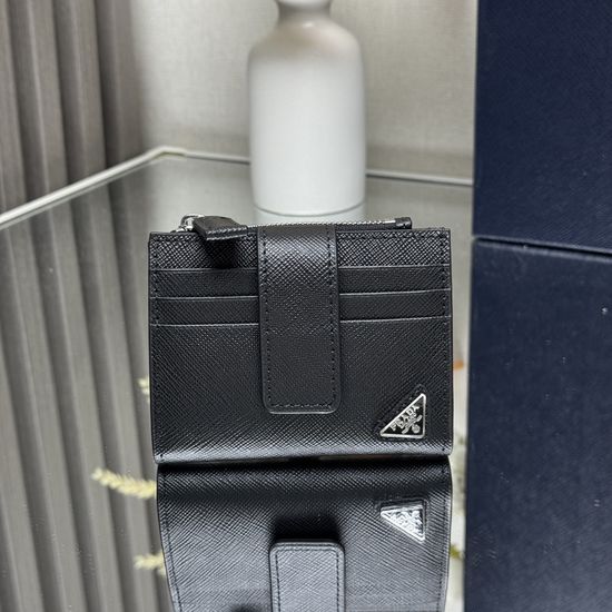 Prada Saffiano Leather Card Holder 13830