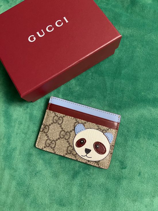 Gucci Cartoon Pattern Card Holder 818769