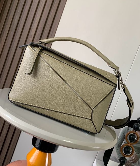 Loewe Puzzle Litchi Grain Calfskin Bag 9017