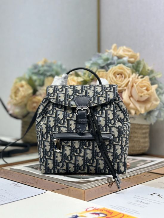 Christian Dior Oblique Small Backpack Lightweight Choice 8131