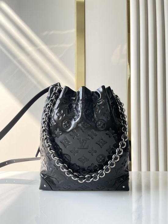 Louis Vuitton NOE TRUNK Small Leather Bucket Bag M13484